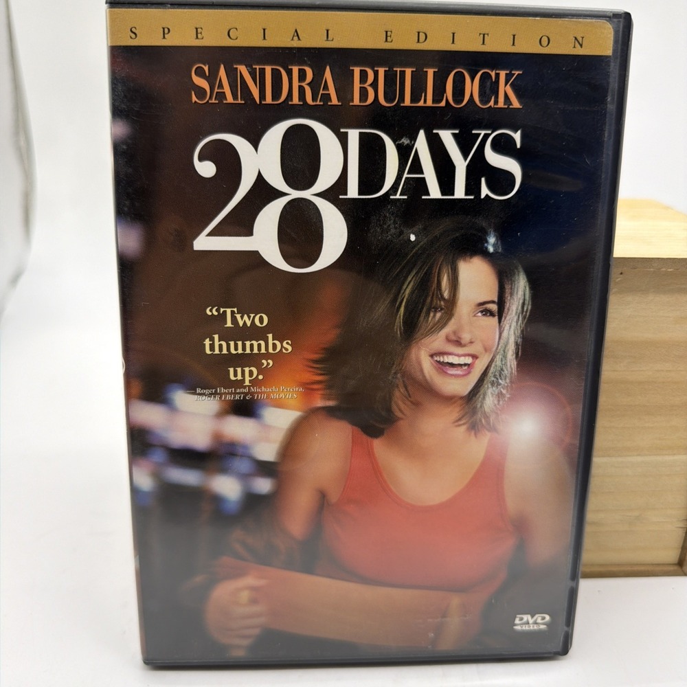28 Days DVD 2000 Special Edition Sandra Bullock Comedy Drama PG-13